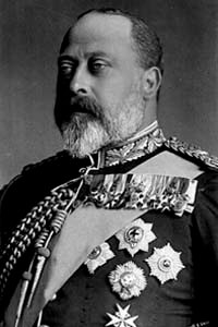 Knoopje Koning Edward VII